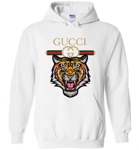 gucci flower hoodie|Gucci hoodie tiger.